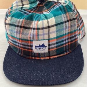 Patagonia Range Cap Adjustable SnapBack Plaid. Brand New with tag